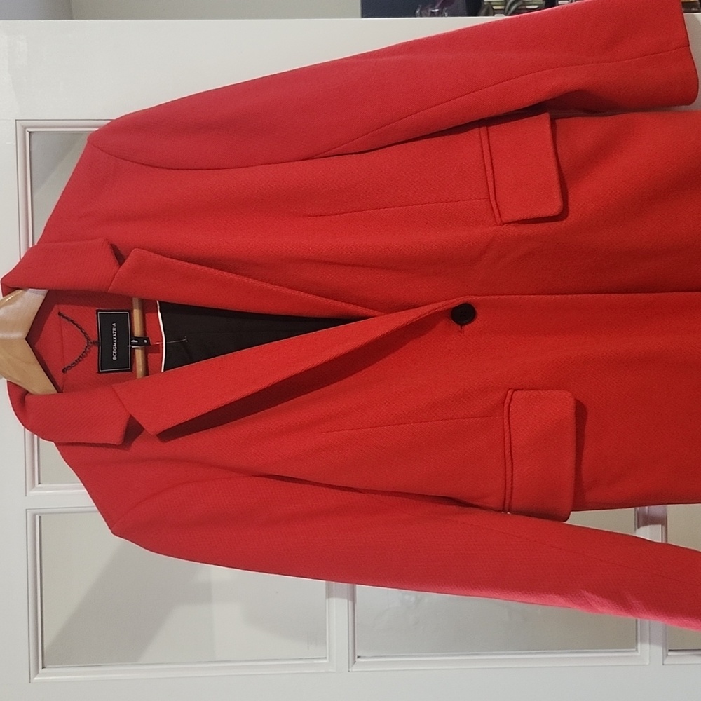 BCBGMAXAZRIA, Red Women's Blazer Coat